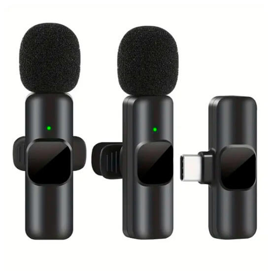 Micrófono inalámbrico Lavalier k9 1