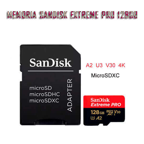 Memoria sandisk extreme pro 128GB