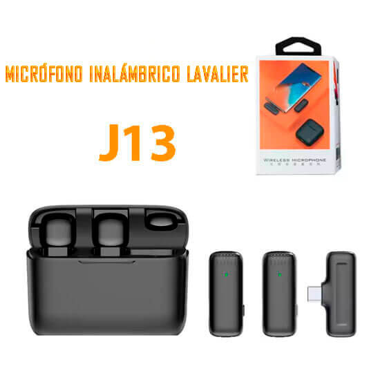 Micrófono inalámbrico lavalier j13