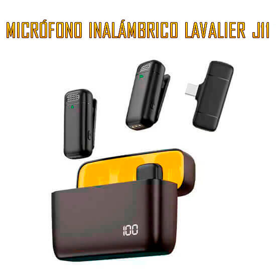 Micrófono inalámbrico Lavalier j11