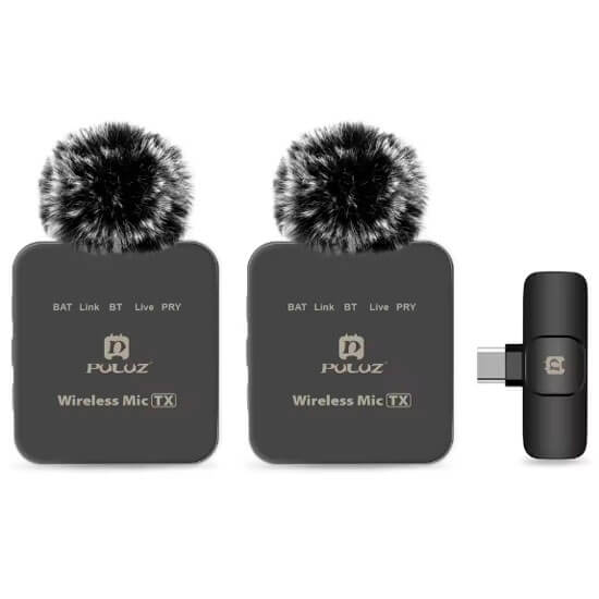 Micrófono inalámbrico lavalier Puluz 1