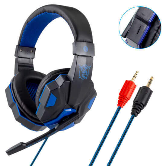 Auriculares gamer con luz rgb 2